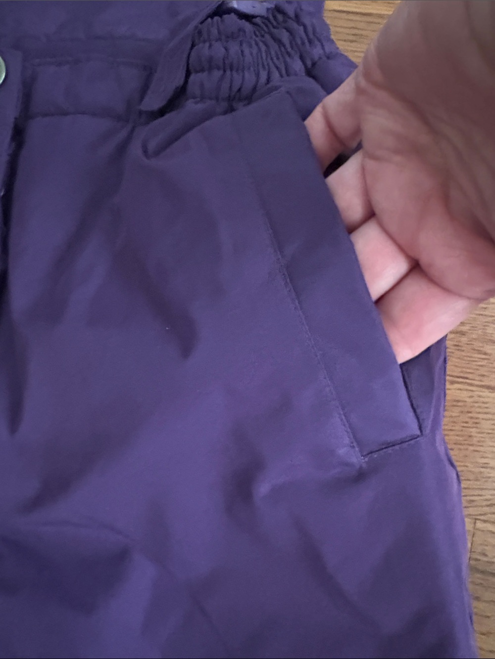Platinum Purple Kids Snow Bib Pants with Adjustable Straps Size 5/6 - Picture 6 of 11